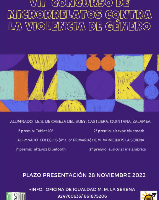 VII Concurso de Microrrelatos contra la Violencia de Género
