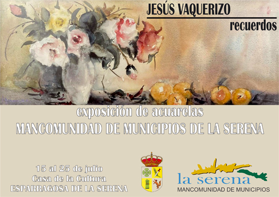 EXPOSICIÓN DE ACUARELAS. JESÚS VAQUERIZO