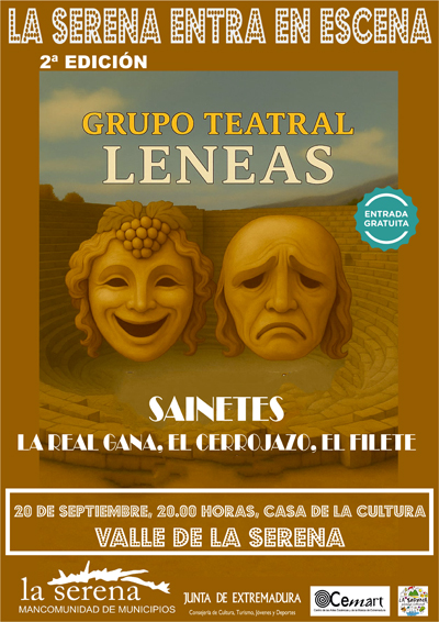 LA SERENA ENTRA EN ESCENA, 2ª EDICIÓN.